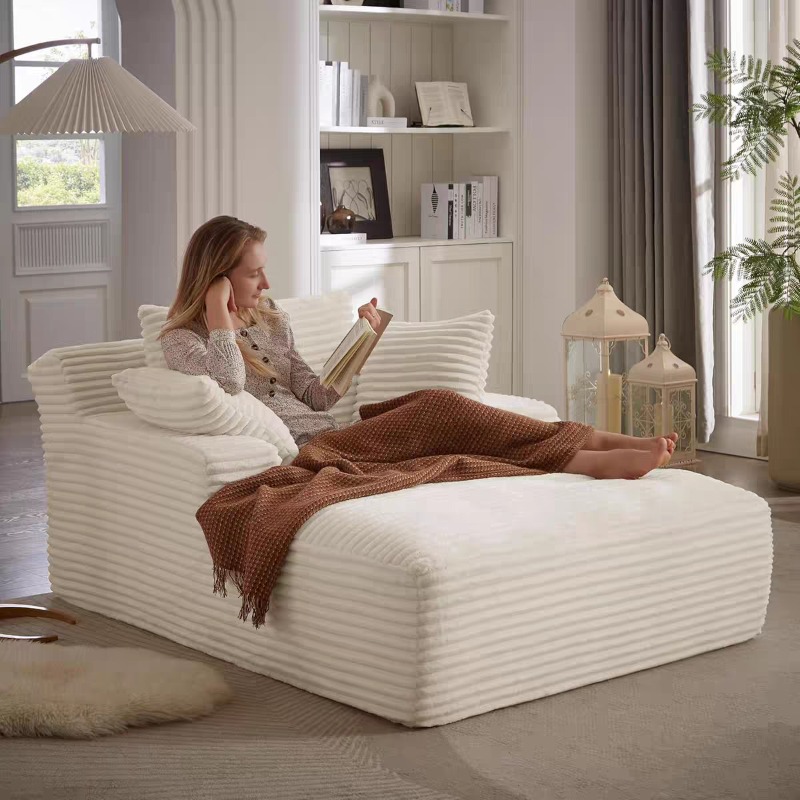 Furniture Hardware Amazon - Sofá de Espuma Comprimida em Corduroy,