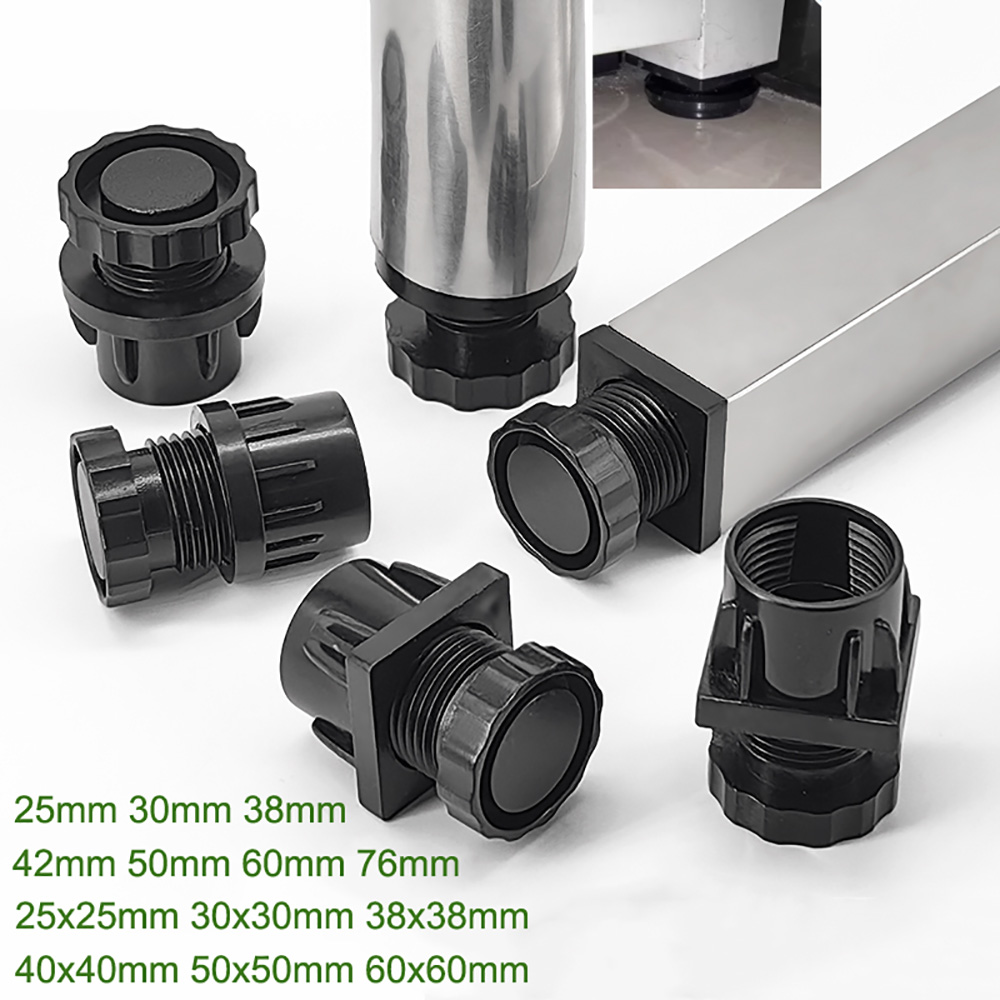 Furniture Hardware Types - 2/4 peças Pés de Nivelamento de