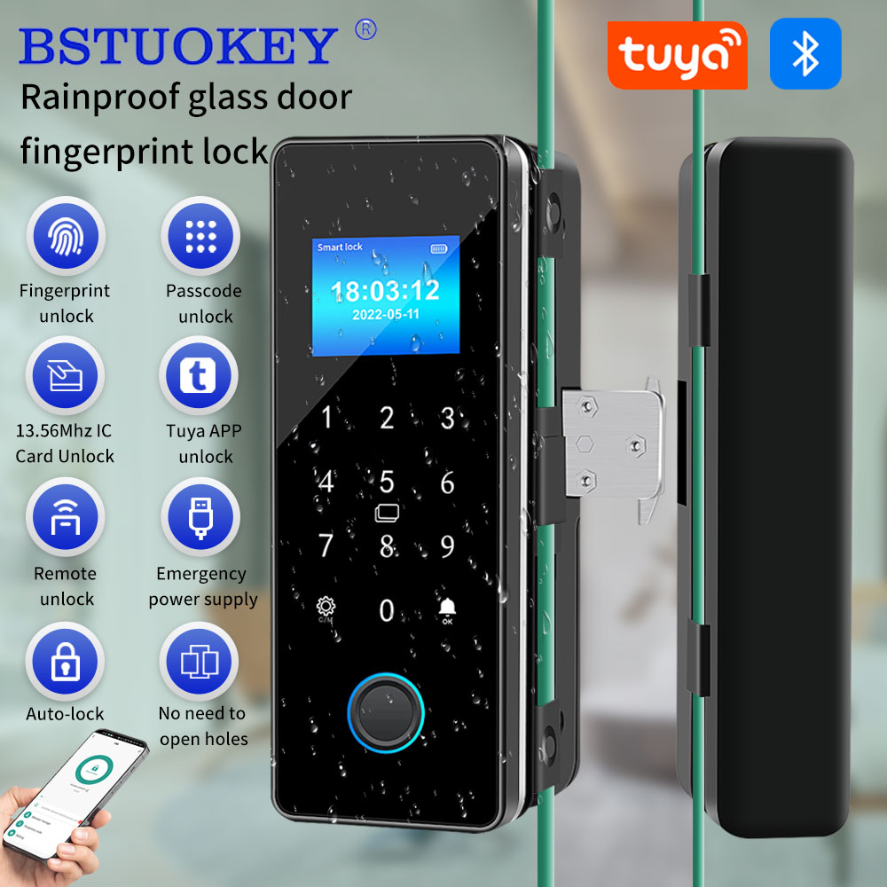 Furniture Sliding Door Hardware - Fechadura inteligente para porta de vidro