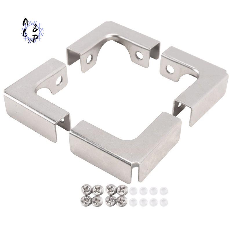 Furniture Hardware Types - A68P-4Pcs tipo l clipe de fixação