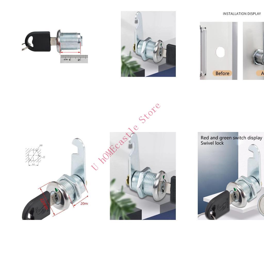 63HF 2 conjuntos gavetas com t - Furniture Hardware Locks avaliação e preço