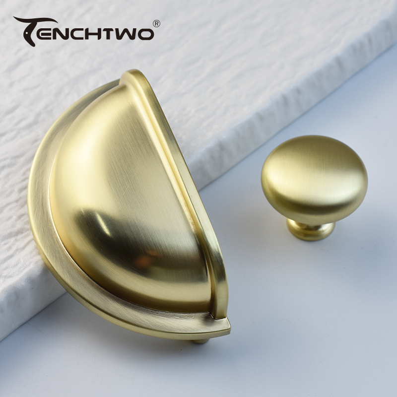 Puxador de móveis de latão esc - Furniture Hardware Gold avaliação e preço