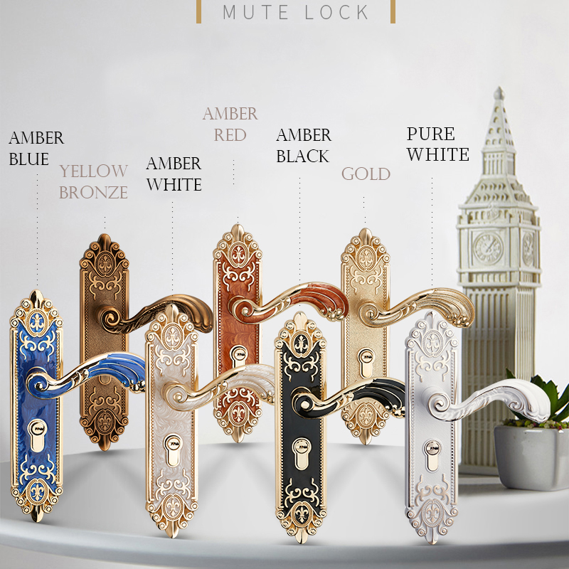 Kak estilo europeu mudo quarto - Furniture Hardware Locks avaliação e preço