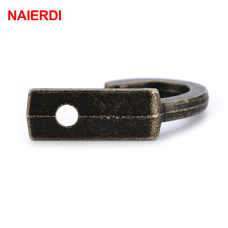 NAIERDI-Pequenos Ganchos Antig - Furniture Hardware Locks avaliação e preço