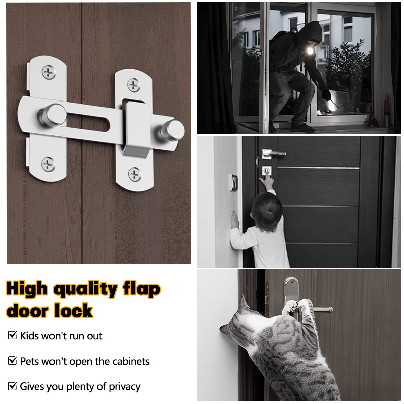 Fechaduras de porta em aço ino - Furniture Sliding Door Hardware avaliação e preço