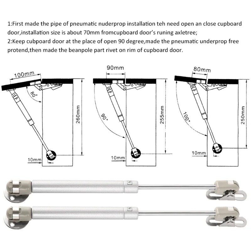 Dobradiça para móveis, 2 peças - Cabinet Hinge Overlay avaliação e preço