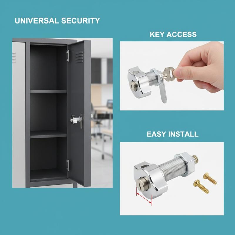 Fechadura de Armário Sem Chave - Furniture Hardware Locks avaliação e preço