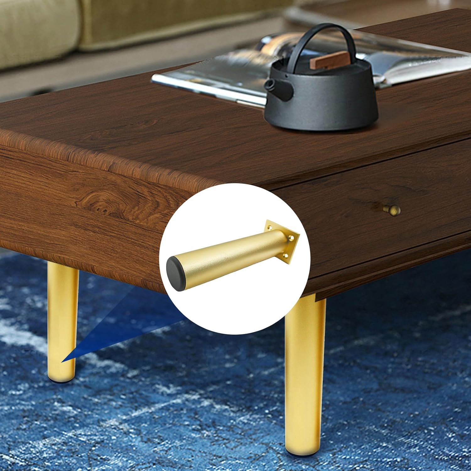 Pernas ajustáveis de metal par - Cabinet Hinge Overlay avaliação e preço