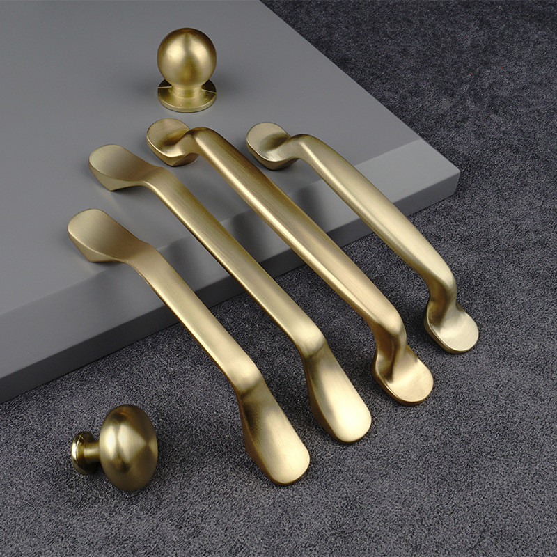 Puxadores Dourados de Alumínio - Furniture Hardware Gold avaliação e preço
