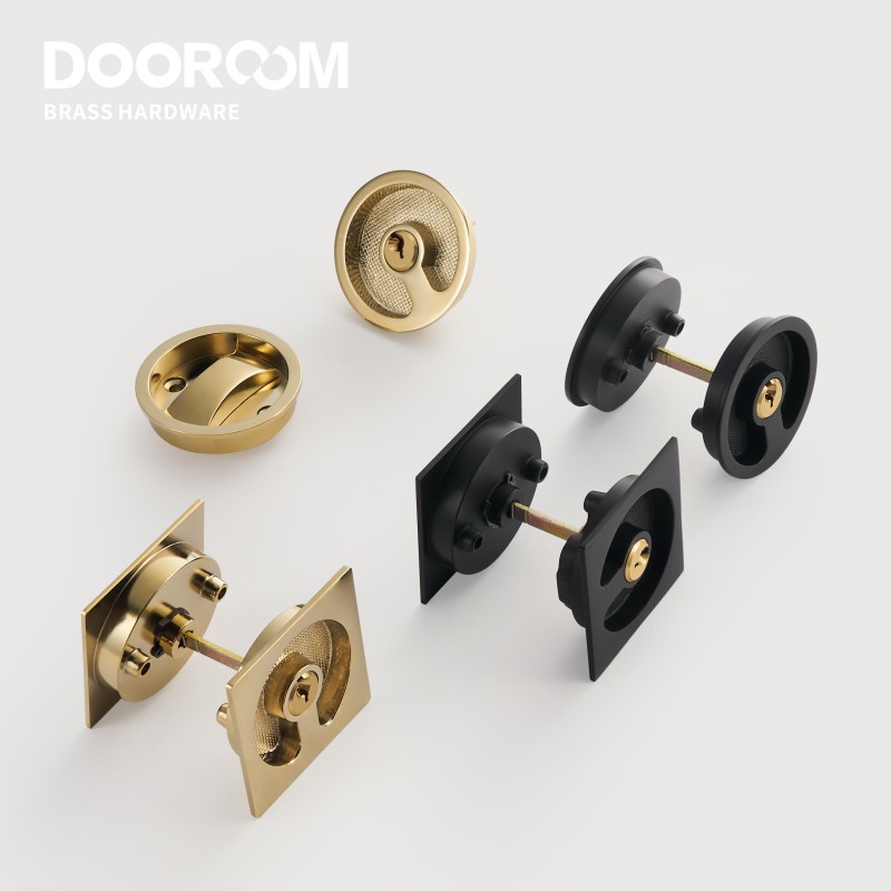 Dooroom de bronze porta desliz - Furniture Sliding Door Hardware avaliação e preço