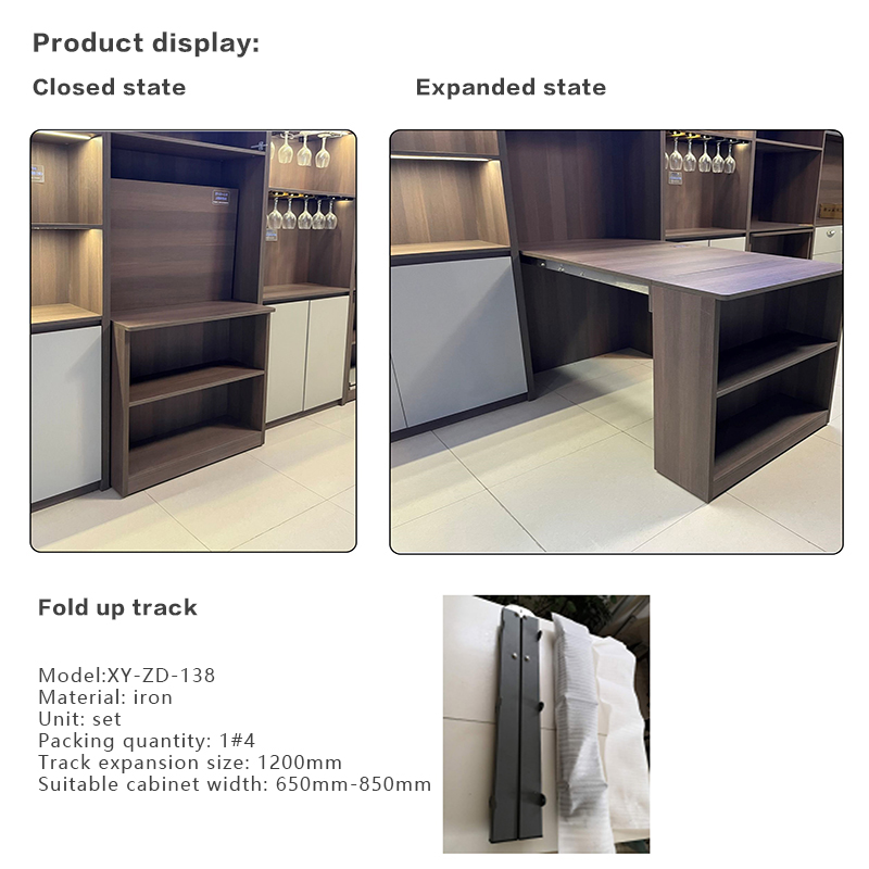 Mesa dobrável dobrável extensí - Furniture Hardware Types avaliação e preço