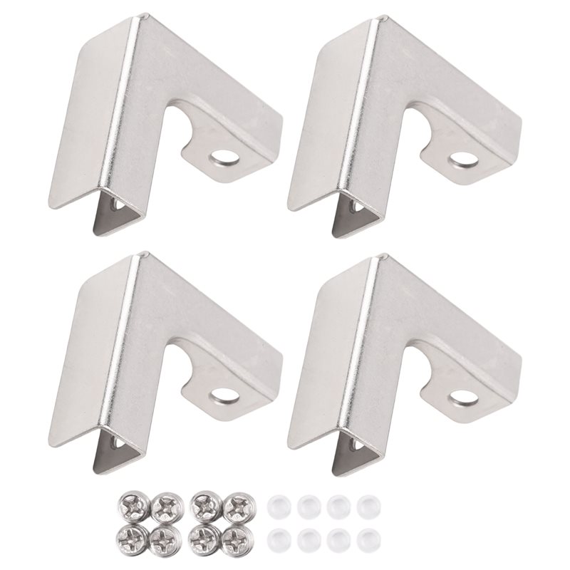 A68P-4Pcs tipo l clipe de fixa - Furniture Hardware Types avaliação e preço