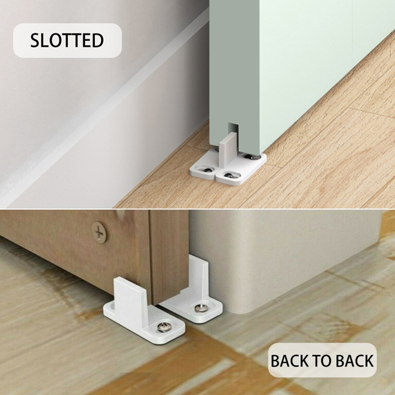 Kit com 2 Guias Deslizantes Aj - Furniture Sliding Door Hardware avaliação e preço