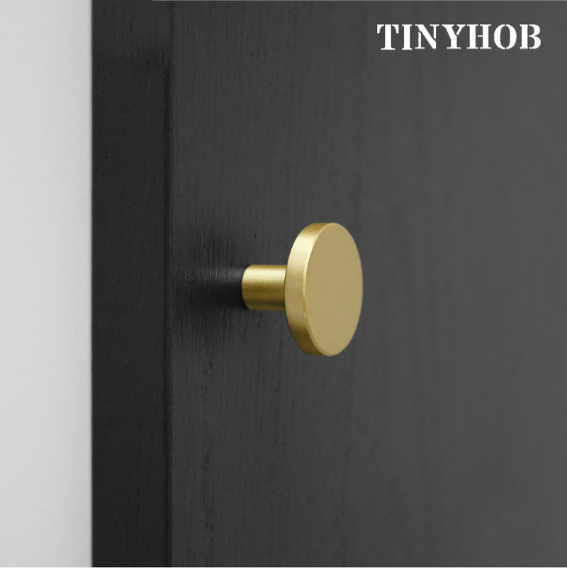 Puxadores redondos de latão pa - Furniture Hardware Gold avaliação e preço