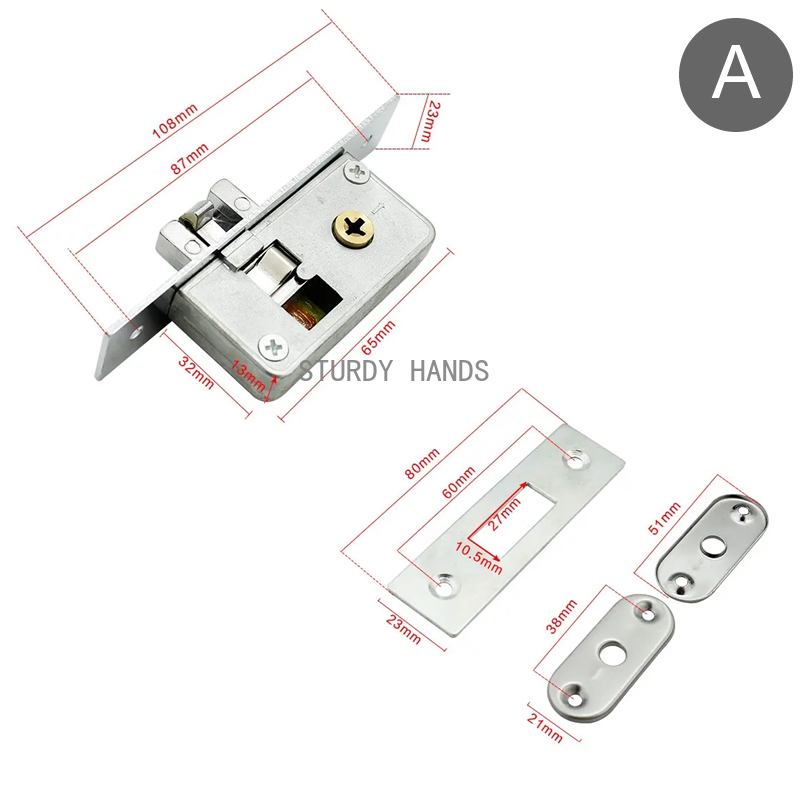 Liga pino bloqueio porta desli - Furniture Sliding Door Hardware avaliação e preço
