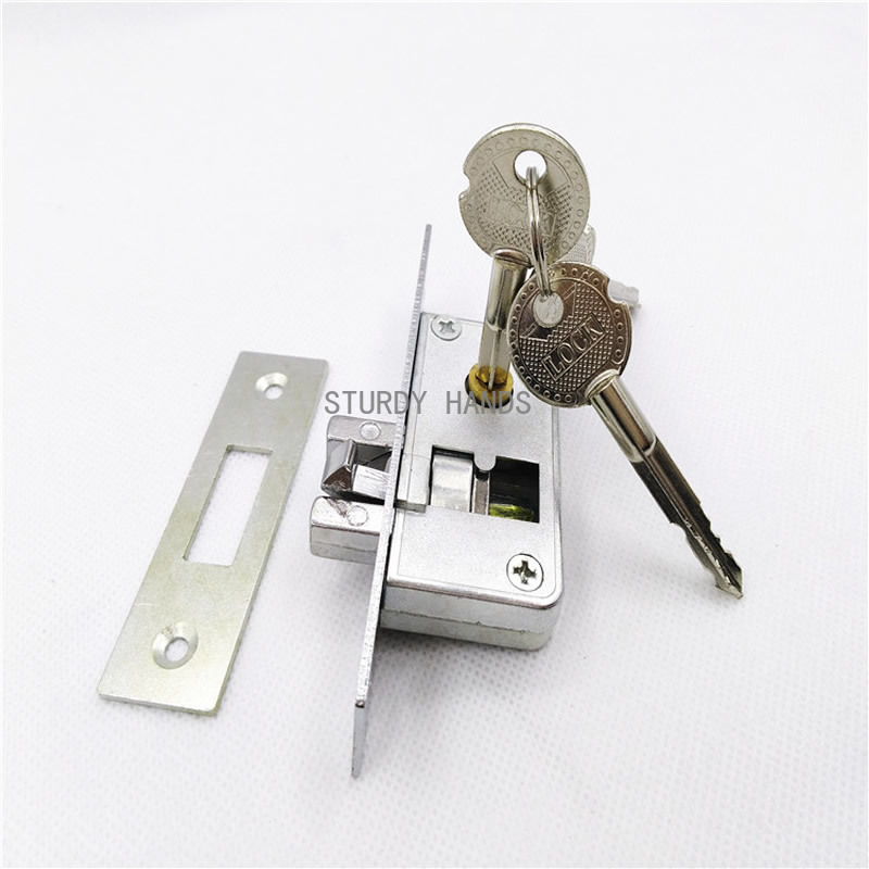 Liga pino bloqueio porta desli - Furniture Sliding Door Hardware avaliação e preço